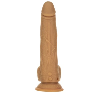 Pulsator - Naked Addiction Thrusting Dong with Remote 23 cm Caramel